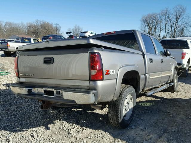 2GCEK13T261198928 - 2006 CHEVROLET SILVERADO GRAY photo 4