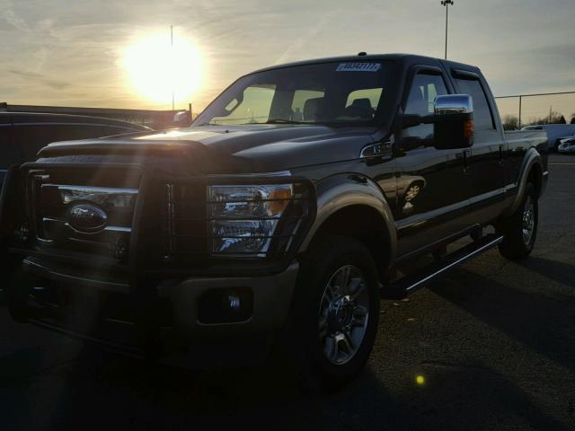 1FT7W2BT9BEB22488 - 2011 FORD F250 SUPER BLACK photo 2