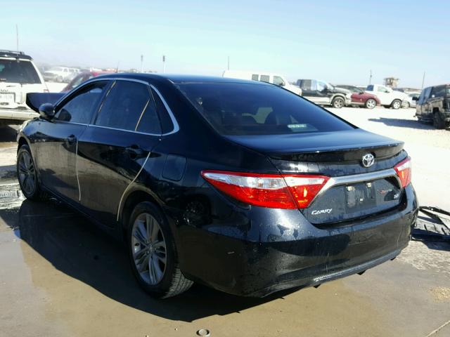 4T1BF1FK6GU198250 - 2016 TOYOTA CAMRY LE შავი ფოტო 3