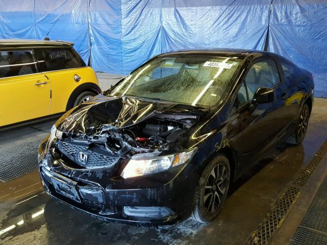 2HGFG3B88DH500856 - 2013 HONDA CIVIC EX შავი ფოტო 2
