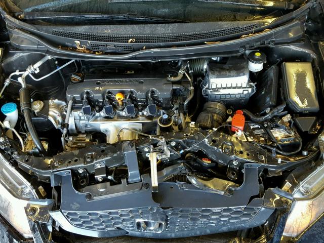 2HGFG3B88DH500856 - 2013 HONDA CIVIC EX შავი ფოტო 7