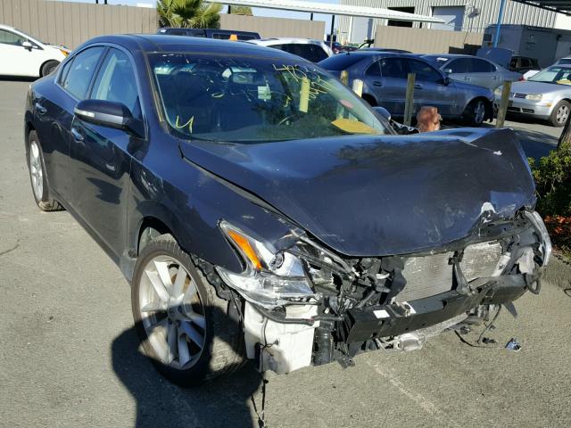 1N4AA5AP4AC865828 - 2010 NISSAN MAXIMA S GRAY photo 1