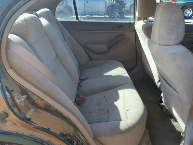 2HGES26751H552690 - 2001 HONDA CIVIC EX 绿色 照片 6
