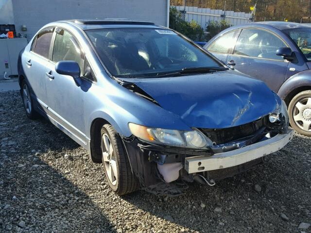 1HGFA16837L113784 - 2007 HONDA CIVIC EX ლურჯი ფოტო 1