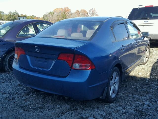 1HGFA16837L113784 - 2007 HONDA CIVIC EX ლურჯი ფოტო 4