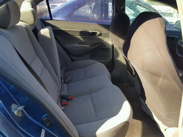 1HGFA16837L113784 - 2007 HONDA CIVIC EX ლურჯი ფოტო 6
