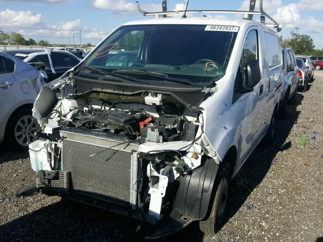 3N6CM0KN1FK714292 - 2015 NISSAN NV200 2.5S WHITE photo 2