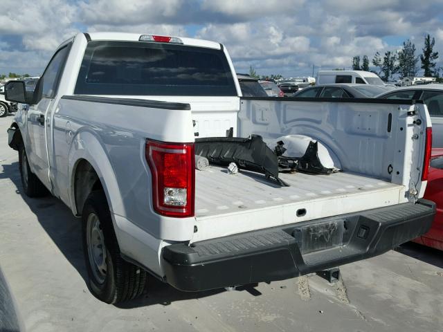 1FTMF1C89GFA72927 - 2016 FORD F150 WHITE photo 3