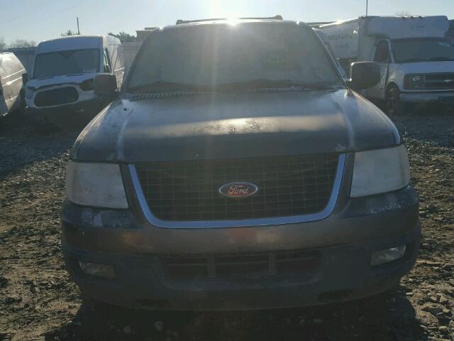 1FMPU16555LA45321 - 2005 FORD EXPEDITION GRAY photo 9