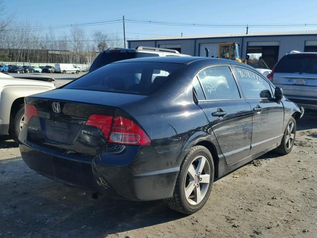 2HGFA168X8H333261 - 2008 HONDA CIVIC EX შავი ფოტო 4