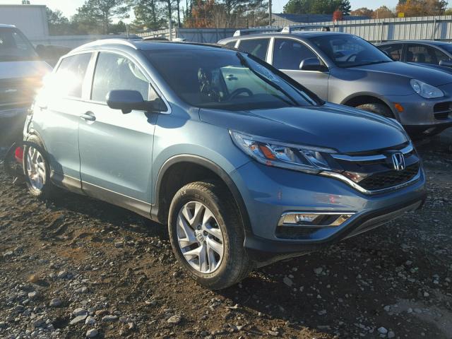 2HKRM3H73GH527753 - 2016 HONDA CR-V EXL GREEN photo 1