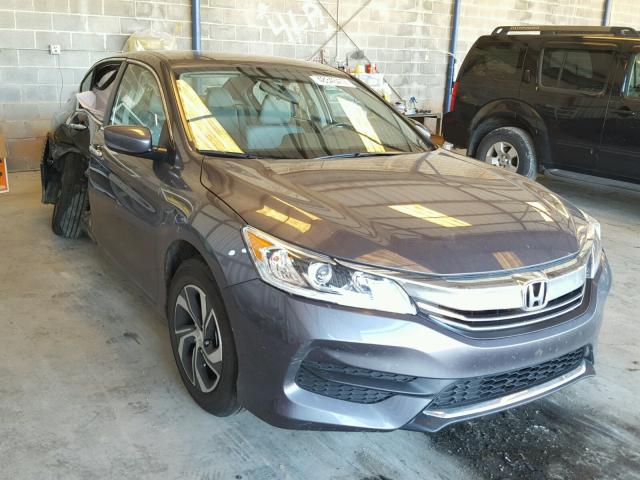 1HGCR2F38HA117994 - 2017 HONDA ACCORD LX SILVER photo 1