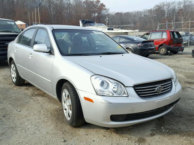 KNAGE123075122994 - 2007 KIA OPTIMA LX SILVER photo 1