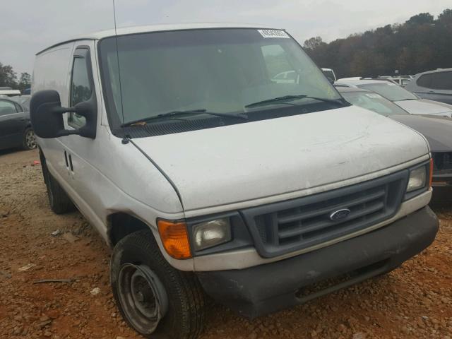 1FTNE24L16DB06448 - 2006 FORD ECONOLINE WHITE photo 1