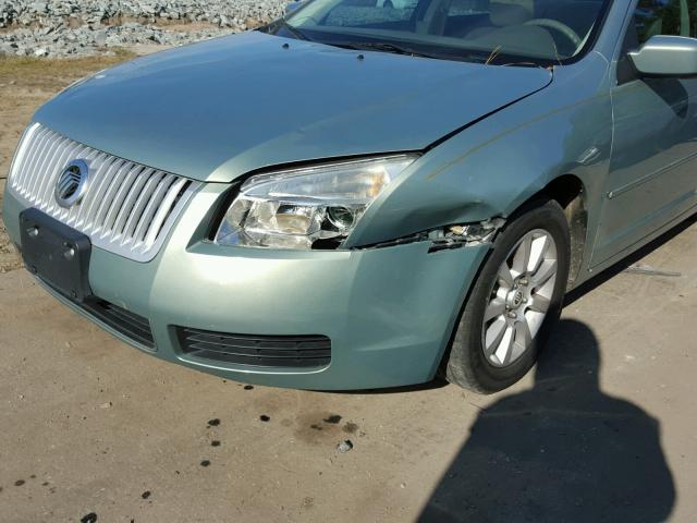 3MEHM07Z59R607101 - 2009 MERCURY MILAN GREEN photo 9