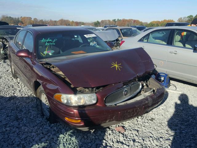 1G4HR54K944174287 - 2004 BUICK LESABRE LI RED photo 1