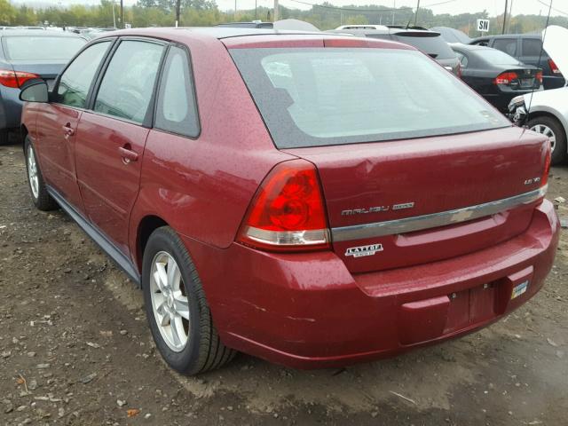 1G1ZT64814F154083 - 2004 CHEVROLET MALIBU MAX 红色 照片 3