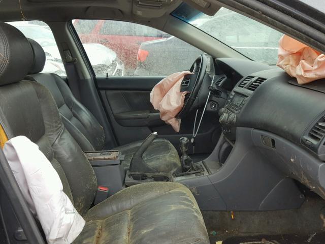 1HGCM55613A134690 - 2003 HONDA ACCORD EX BROWN photo 5