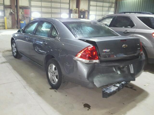 2G1WB58K281257287 - 2008 CHEVROLET IMPALA LS SILVER photo 3