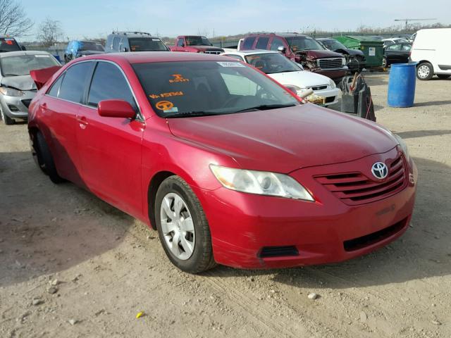 4T1BE46K57U151361 - 2007 TOYOTA CAMRY NEW RED photo 1