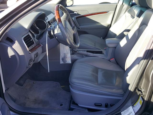 3LNHL2GC0AR609348 - 2010 LINCOLN MKZ ნაცრისფერი ფოტო 5