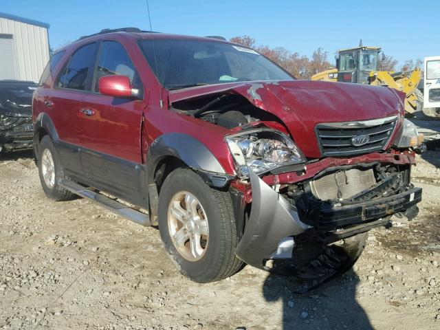 KNDJD736775666321 - 2007 KIA SORENTO EX BURGUNDY photo 1