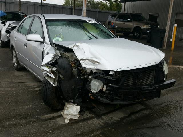 5NPET46C47H297390 - 2007 HYUNDAI SONATA GLS SILVER photo 1