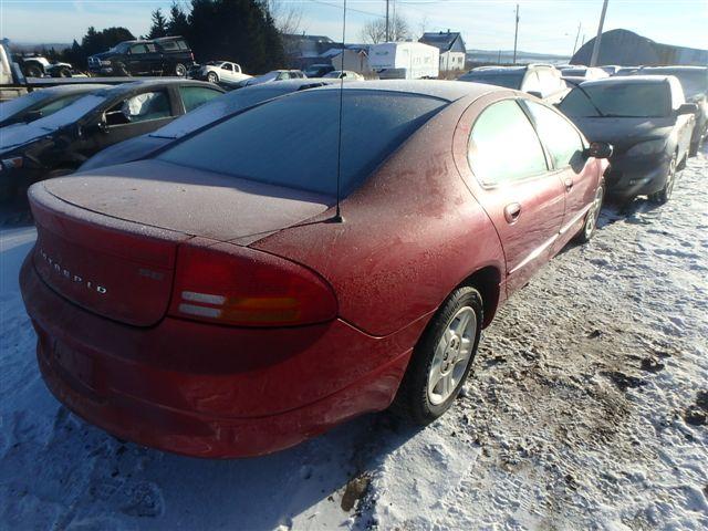 2C3HH46R12H116786 - 2002 CHRYSLER INTREPID S RED photo 4