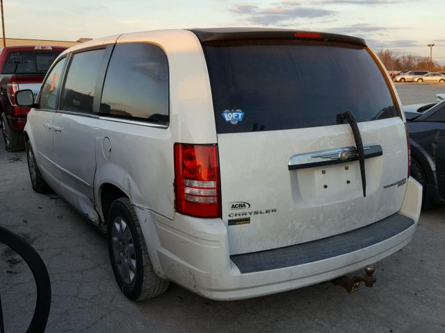 2A8HR44E19R549076 - 2009 CHRYSLER TOWN & COU WHITE photo 3