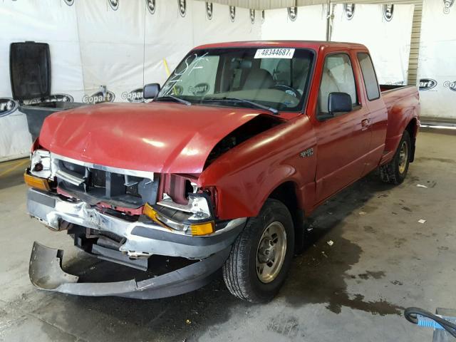 1FTYR14C2WTA12144 - 1998 FORD RANGER SUP RED photo 2