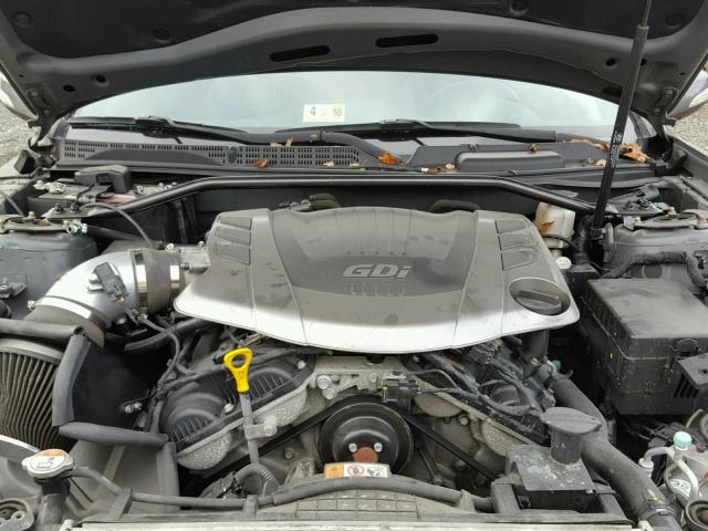 KMHHU6KJ5DU080695 - 2013 HYUNDAI GENESIS CO GRAY photo 7