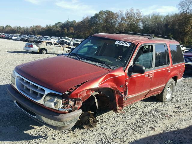 1FMDU32P5VUD28320 - 1997 FORD EXPLORER RED photo 2