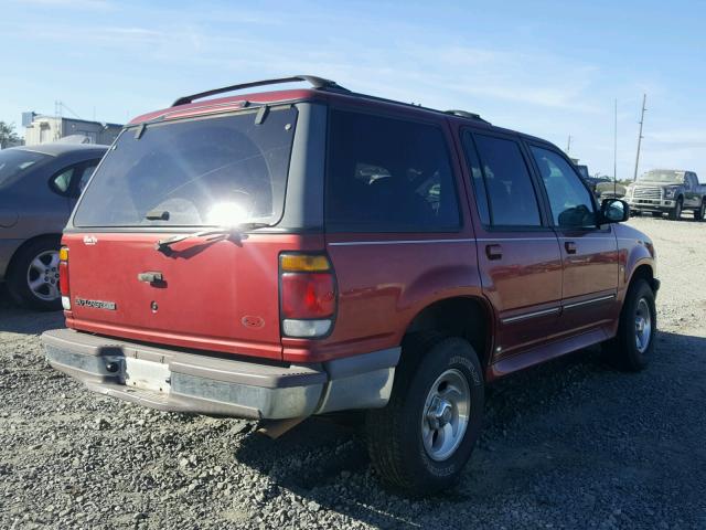 1FMDU32P5VUD28320 - 1997 FORD EXPLORER RED photo 4
