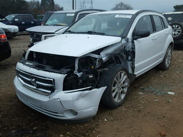 1B3CB5HAXBD108558 - 2011 DODGE CALIBER HE WHITE photo 2