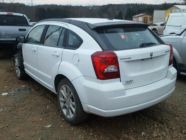 1B3CB5HAXBD108558 - 2011 DODGE CALIBER HE WHITE photo 3