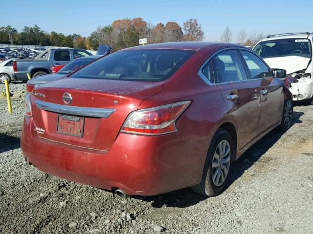 1N4AL3AP8FC274956 - 2015 NISSAN ALTIMA 2.5 BURGUNDY photo 4