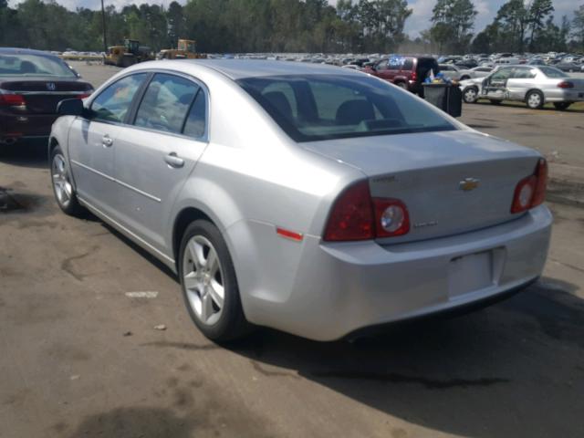 1G1ZA5EU2CF391918 - 2012 CHEVROLET MALIBU LS 银色 照片 3