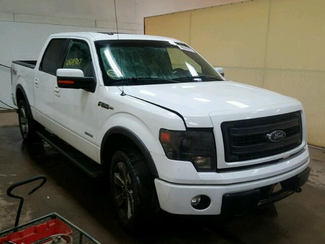 1FTFW1ET6DFB28926 - 2013 FORD F150 SUPER WHITE photo 1