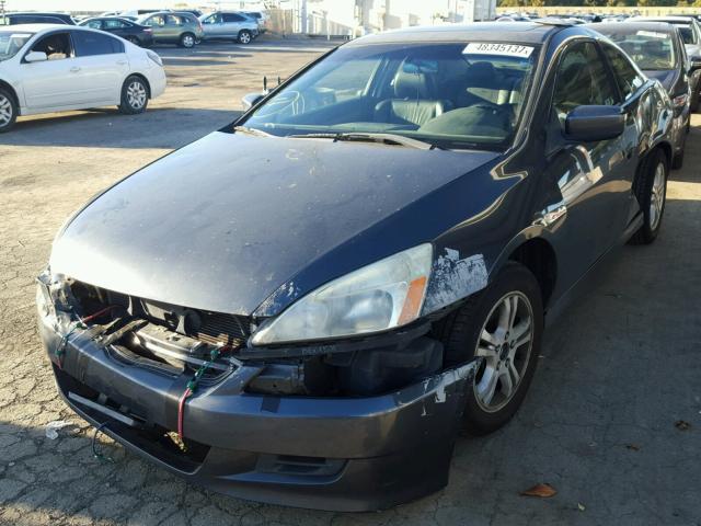 1HGCM72746A006473 - 2006 HONDA ACCORD EX CHARCOAL photo 2