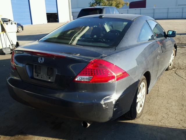 1HGCM72746A006473 - 2006 HONDA ACCORD EX CHARCOAL photo 4