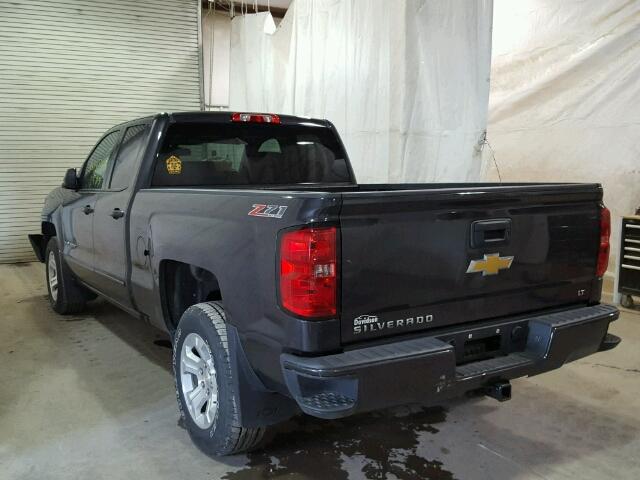 1GCVKREC5GZ124486 - 2016 CHEVROLET SILVERADO BLACK photo 3