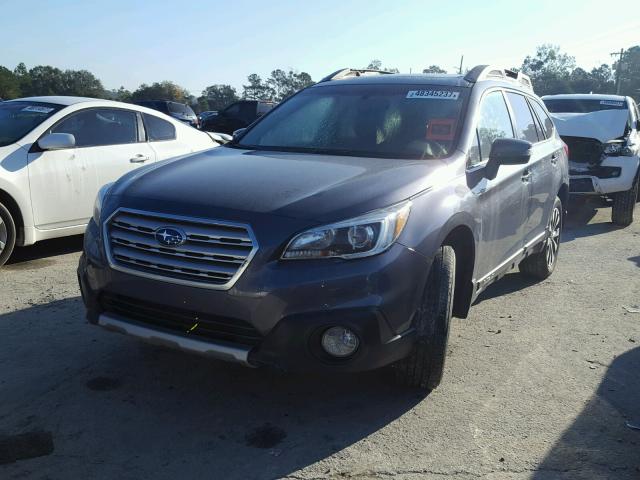 4S4BSBLC2G3273532 - 2016 SUBARU OUTBACK 2. GRAY photo 2