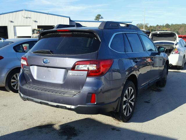 4S4BSBLC2G3273532 - 2016 SUBARU OUTBACK 2. GRAY photo 4