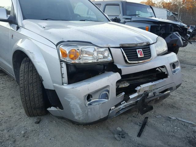 5GZCZ63437S846530 - 2007 SATURN VUE SILVER photo 9