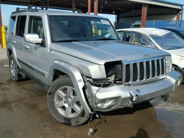 1J8HG68287C535733 - 2007 JEEP COMMANDER SILVER photo 1