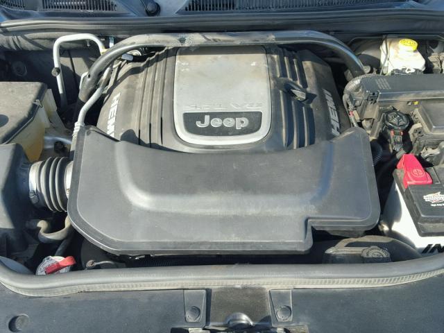 1J8HG68287C535733 - 2007 JEEP COMMANDER SILVER photo 7