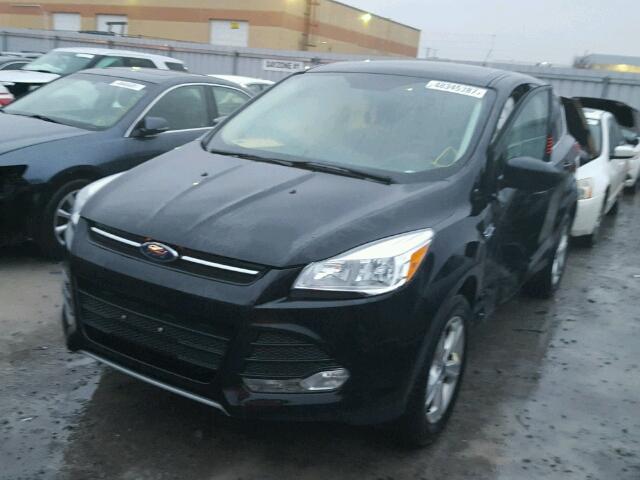 1FMCU0G77FUC08894 - 2015 FORD ESCAPE SE BLACK photo 2