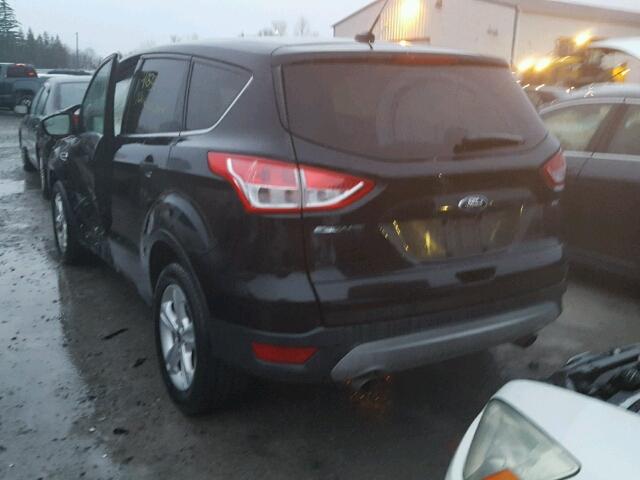 1FMCU0G77FUC08894 - 2015 FORD ESCAPE SE BLACK photo 3