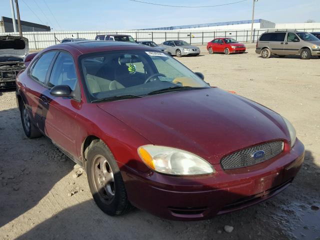 1FAFP55264G145690 - 2004 FORD TAURUS SES MAROON photo 1