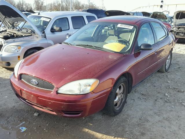 1FAFP55264G145690 - 2004 FORD TAURUS SES MAROON photo 2